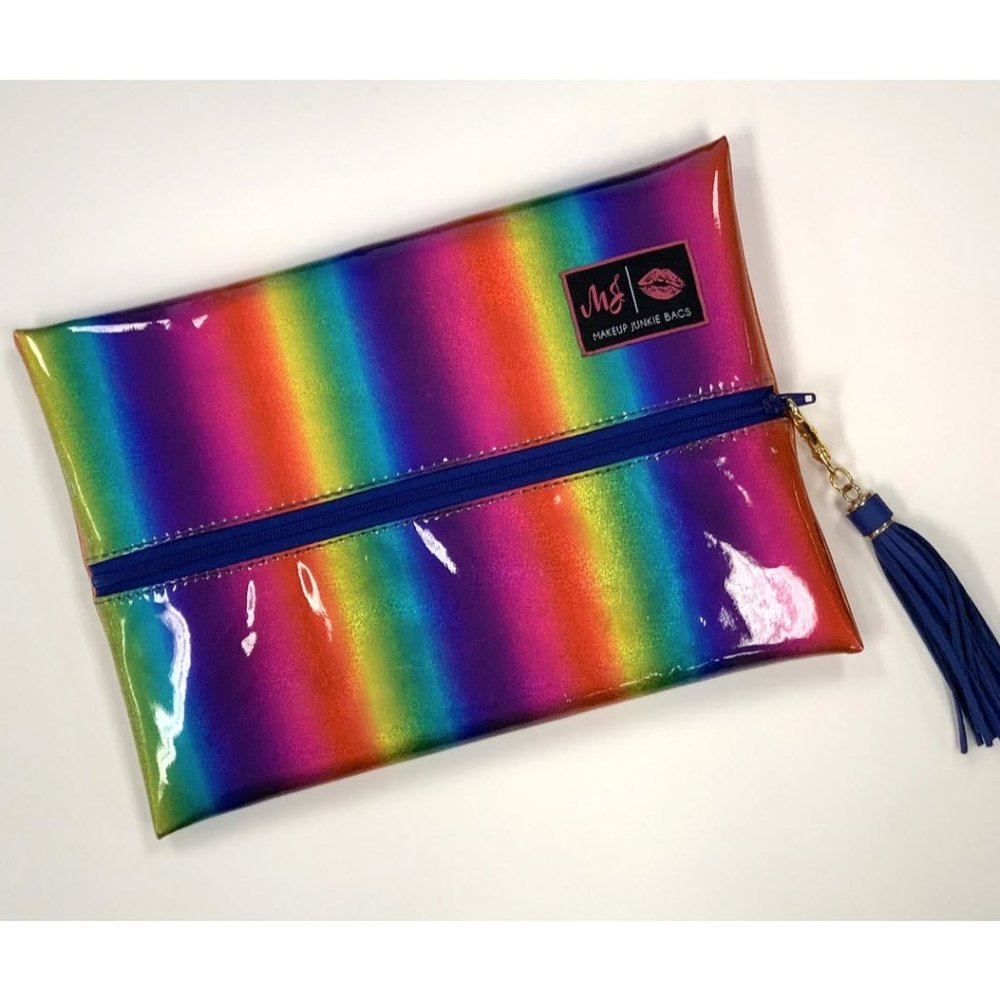 Makeup Junkie The Mood Bag - Royal Blue  new Medium